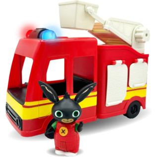 BINGŮV HASIČSKÝ VŮZ - svítí a vydává zvuky