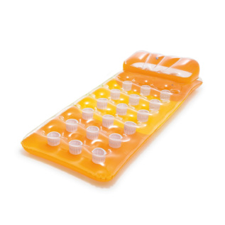 nafukovací lehátko DELUXE barevné s otvory, 188 x 71cm