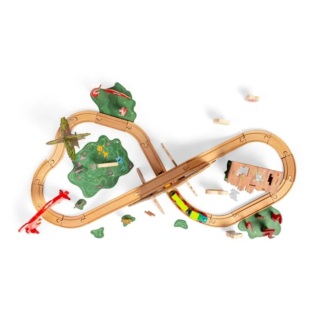 Bigjigs Rail Dřevěná vláčkodráha Příšerky