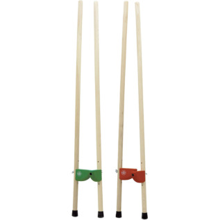 Vilac Dřevěné chůdy červené 130cm