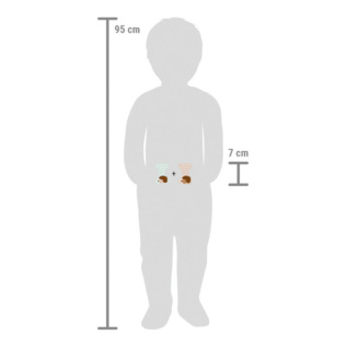 small foot Dřevěné písmeno I