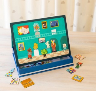 Petit Collage Magnetické divadlo moje muzeum