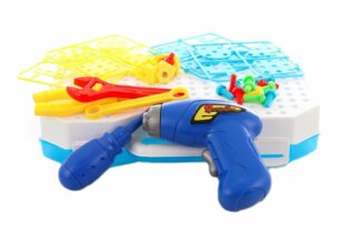 Stavebnice šroubovací s vrtačkou a kufříkem