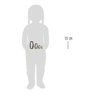 small foot Matrjoška rodina tučňáků