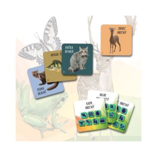 Chytré kostky - Zvířata ČR