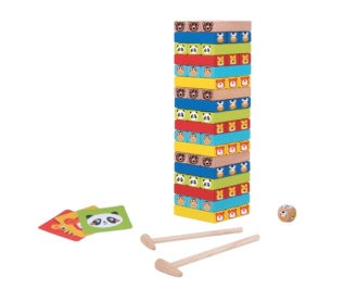 2Kids Toys Vratká věž se zvířátky