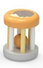 Dřevěné chrastítko - ježeček