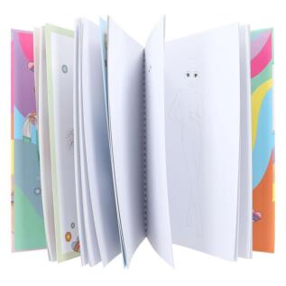 Kreativní blok Top Model 15 ks, samolepky a psací potřeby