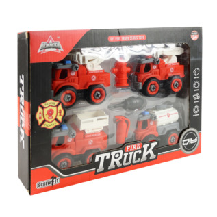 Sada šroubovací auta hasiči s příslušenstvím
