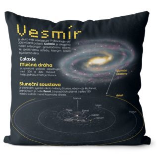 Polštář Vesmír a planety