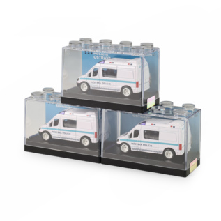 Kovové auto Městská policie Ostrava 7 cm