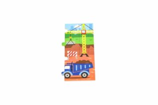 Dřevěné puzzle 24 dílků - stavba