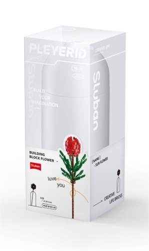 Sluban Flowers M38-B1101-08 Tibouchina Urvilleana ve váze