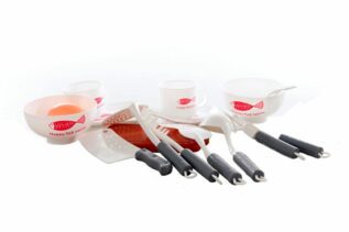 Sada nádobí s vařičem na baterie a grilem