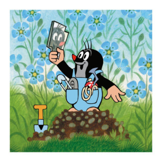 Puzzle 3x55 Krteček a kalhotky