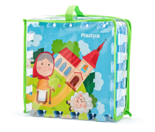 Pěnové Puzzle Vesnice 9 ks