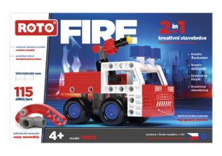 efko ROTO 2v1 Fire - Hasiči, česká stavebnice