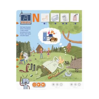 Albi Kniha Když roboti brebentí Kouzelné čtení