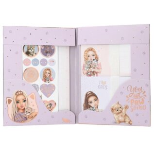 Dopisní sada se samolepkami Top Model Cat Love, Talita