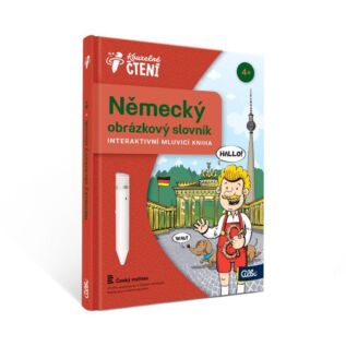 Albi Kniha Německý obrázkový slovník Kouzelné čtení