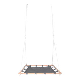 small foot Houpačka v dřevěném čtvercovém rámu