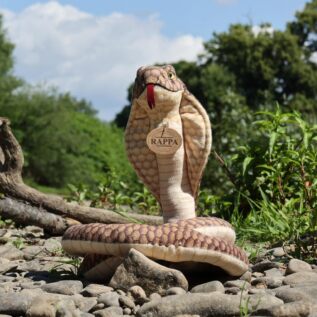 Plyšový had kobra 127 cm ECO-FRIENDLY