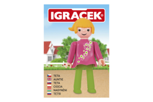 efko Igráček Rodina Teta - figurka - výprodej