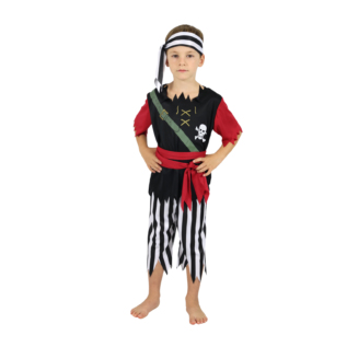Dětský kostým pirát se šátkem (S)
