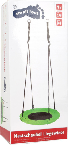 small foot Houpací síť čapí hnízdo zelené