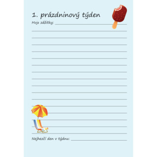 Deník na prázdniny - bav se a poznávej
