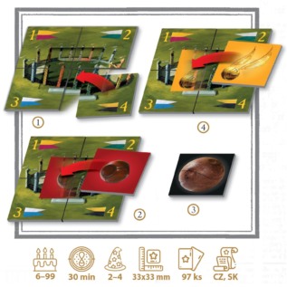 efko Harry Potter Famfrpál – rodinná společenská hra