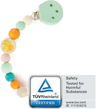 small foot Dřevěný klips na dudlík Lex