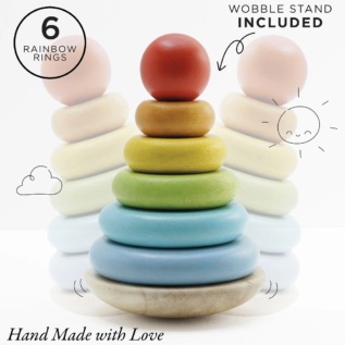 Le Toy Van Nasazovací věž Duha