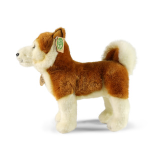 Plyšový pes Akita Inu 30 cm ECO-FRIENDLY