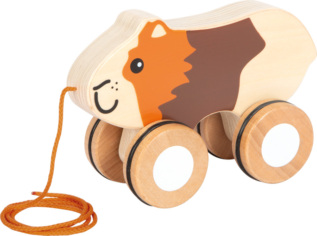 small foot Dřevěná tahací hračka Morče