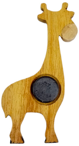 2Kids Toys Dřevěná magnetka velká Žirafa
