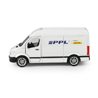 Kovové auto PPL s otevíracími dveřmi 12 cm