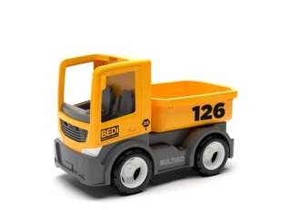 ECO MultiGO Build 2+1 - Igráček stavbař, auto, jeřáb, valník