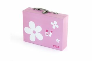 Dřevěná sada krásy v kufříku