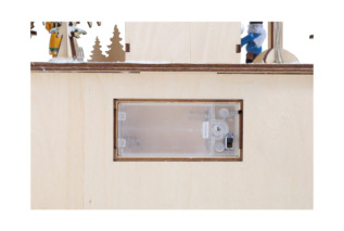 small foot Dřevěný adventní kalendář Vánoční trhy