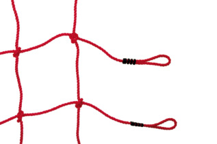 small foot Šplhací síť červená