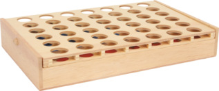 small foot Dřevěné hry cestovní piškvorky