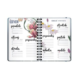 Studentský diář - Květiny 2025/2026