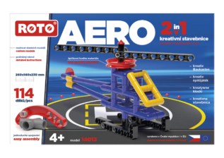efko ROTO 2v1 Aero - Vrtulník, česká stavebnice