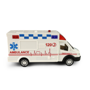 Auto ambulance se zvukem a světlem