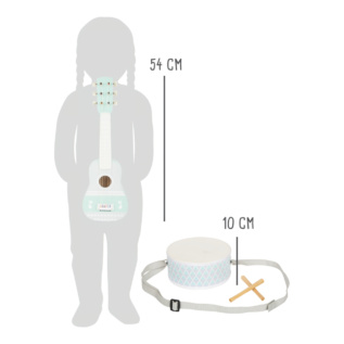 small foot Pastelová hudební sada 3 ks