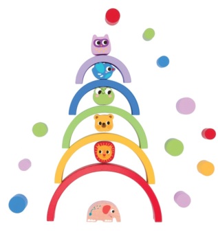 2Kids Toys Balanční duha se zvířátky