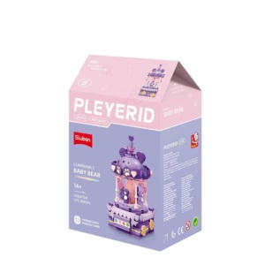 Sluban Pleyerid M38-P8027 Kolotoč se zvířátkem B Medvěd