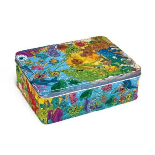 Děsivé oči - plechovka