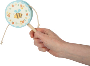 small foot Rotační bubínek Včelka